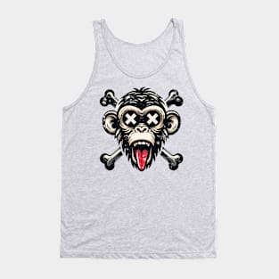 Skull Monkey Tank Top